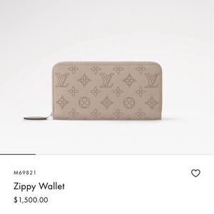 Authentic Louis Vuitton Zippy Wallet